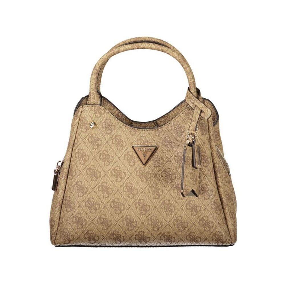 Guess Jeans Beige Polyurethane Women's Women's Bag
